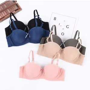 New Coming Super Quality Women’s Triangle Cup Wire Free Adjustable Straps One Piece Comfortable Bras