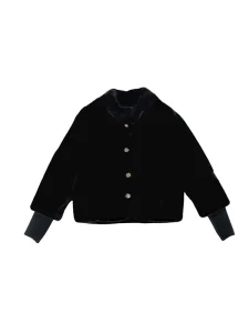 New Design Women’s Cropped Faux Mink Down Added Coat Luxury Jacket Winter Windproof Thermal