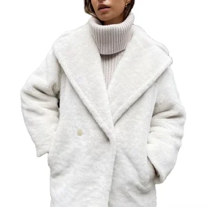 New Fashion Design Women Wool Casual Winter Coat Women Jacket and Coats for Women