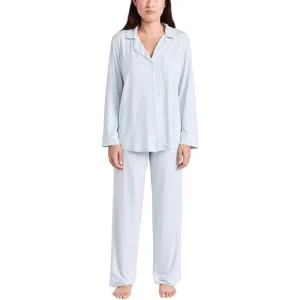 New Fashion Two Pieces Set of Modal Pajamas and Nightgown for Spring Summer Women’s Sleepwear