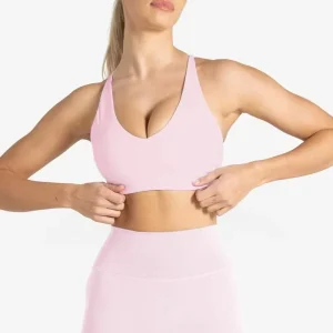 New Women’s Yoga Bra Crisscross Cutout Backless Slim Fit Sports Bra for Running Workout Fitness Cropped Bra