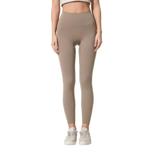 Nude Feeling Skinny Fit Women’s High Waist Elastic Yoga Pants No Embarrassing Line Sport Gym Leggings for Women