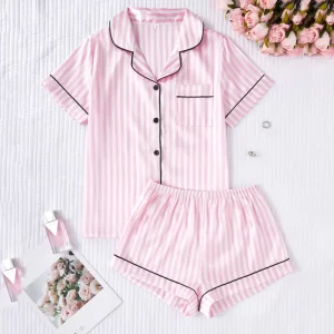 ODM OEM Summer Casual Plus Size Women’s Sleepwear Home Set Comfortable Loungewear