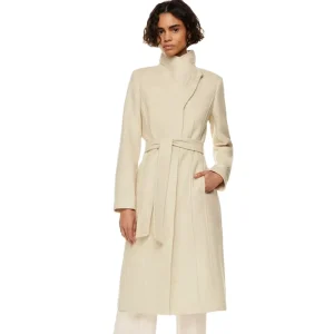 OEKO Attractive Price New Type Elegant Winter Wool Cashmere Coat Plus Size Women’s Coats
