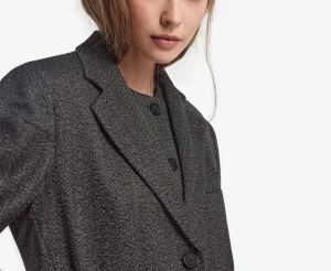 OEM ODM Custom Women’s Classic Elegant Casual Women’s Single Breasted Jacket Solid Color Blazers