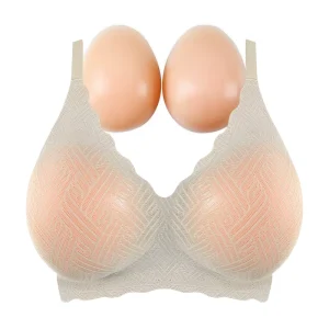OEM ODM Silicone False Chest Underwear Small Chest Display Big Chest Pad Women’s Wireless Lace Push Up Bra Seamless Comfortable