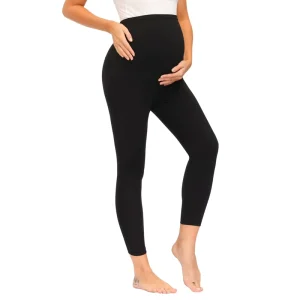 OEM Whole Pregnancy High Waist Patchwork Maternity Leggings Pants Woman Pregnant Clothes