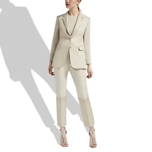Office Wear Slim Fitted Blazer Suit for Women