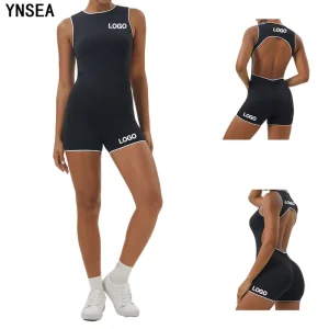 One Piece Rompers Custom Women’s Workout Gym Body Basics Playsuit