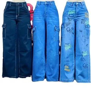 Apparels Ladies Boyfriend Denim Cotton Stretch Jean High Waist Summer Chinese Stock Lot Women’s Trousers Fashion