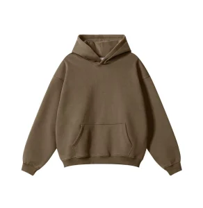 Plain Hoodies Sweatshirt Luxury Heavyweight High Quality Unisex Oversized Custom Hoodie