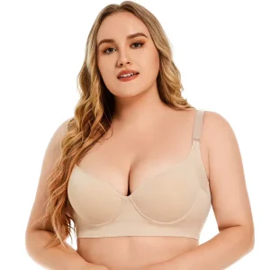 Plus Size Bra 42F 44G Underwire Shapewear Bras for Women Large Breasts Support Everyday Sexy Lingerie Girl Underwear