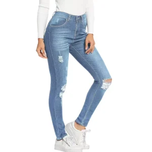 Plus Size Jeans For Fat Women Denim Jeggings Mom Vintage Jeans Ladies Jeans Pants Trousers OEM