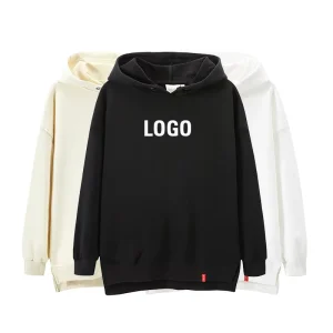 Plus Size Oversized Heavyweight Eco Friendly Plain Pullover Hoodie Women Custom Logo Breathable Long No Pockets