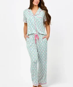 Plus Size Women Cotton Pajamas Set Comfort Sleepwear Night Suit Loungewear Night Dress For Ladies