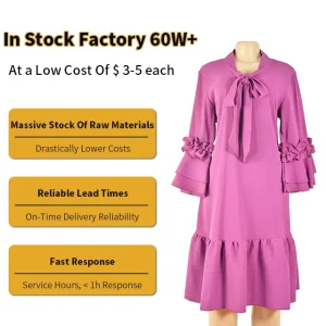 Plus Size Women’s Casual Dresses purple Curvy Size 22 24 Xl Loose Elegant Church Office Wear Career Dress Eco-Friendly