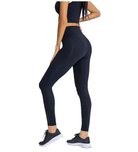 Plus Size Women’s Solid Pattern Push-up Leggings Gym Fitness Sportswear for Workout Running Exercise Yoga