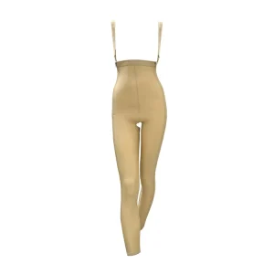 Post Leg Liposuction Recovery Firm Breathable Nonwoven Compression Pants Women’s Leggings Tights with Tummy Control