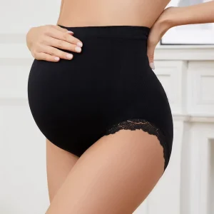 Pregnancy Women’s Seamless Knickers High Waist Pregnant Underwear Maternity Panties for US and European Size
