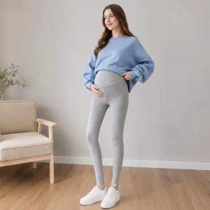 Pregnant Woman’s Pants Maternity Pants Abdominal Support Underpants Thin Style High waisted Elastic Pants for Pregnant Women
