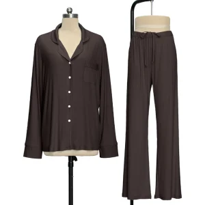 Premium Lenzing Modal Ladies Pyjamas Soft Lounge Sleep Set Women’s Sleepwear Pjs Breathable Pajama Set