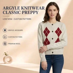 Premium Quality Luxury Soft Cashmere Feel Open Front Long Sleeve Button Down Knitted Women’s Cardigan for Autumn Winter Evening