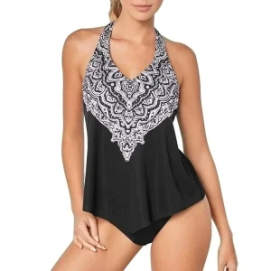 Printed Bikini Ladies Swimwear Womens Two Piece Swimsuits Sexy Backless Skirt Swim Wear