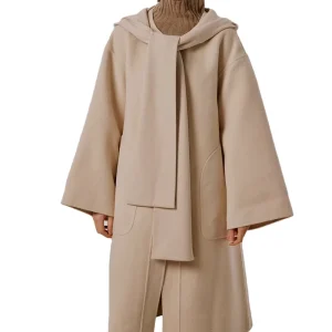 Professional Manufacture Women Elegant Wool Coat Cashmere Trench Coat for Ladies