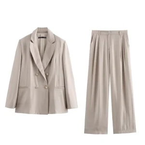 Professional Women’s Clothing New Fashion Suit Tops and Pantsuits Casual Women’s Blazers Sexy Women’s 2 Piece Suits