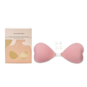 Push Up Heart Shape Self Adhesive Breast Petals Strapless Backless Sticky Invisible for Women’s Sexy Bikini