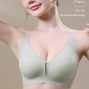 Push Up Wire Free Bra Seamless Women’s Traceless Comfortable Breathable One Piece Anti Sagging Everyday Bra
