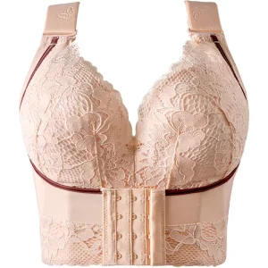 Push up Bras Women Deep Cup Bra Hide Back Fat Underwear Shaper Incorporated Full Back Coverage Lingerie Corset Bra
