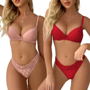 Push up Sexy Lace Women’s Bra and Panties Set