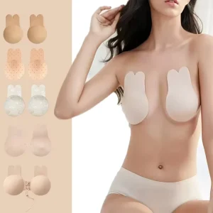 Rabbit Ear Lift Is Available in a Variety of Options Women’s Anti sagging Nipple Stickers Breathable and Invisible