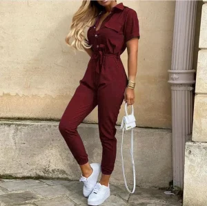 Rompers Womens Jumpsuit Plus Size Overalls for Women Summer Clothing Ladies Jumpsuit Long Pants Elegant Bodycon One Piece Outfit