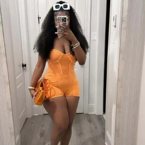 Rompers Womens Jumpsuit Women Sexy Summer Ribbed Rompers