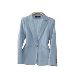 S 4XL Women’s Coats Blazer Elegant Solid Color Office Blazer Suit Women Jacket Blazer