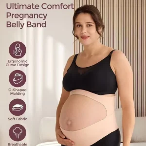 S009 Prenatal Maternity Abdominal Support Belt with Shoulder Strap-Waist Support Belly Slimming & Fatigue Relief