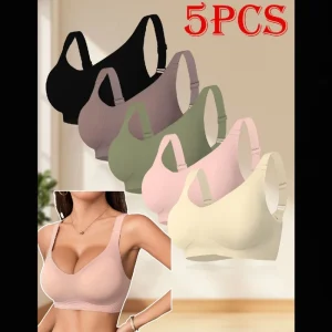 Seamless Fashionable Comfortable Women’s Push-up Bra Support Women’s Underwear Breathable High Quality 3/4 Cup Bras