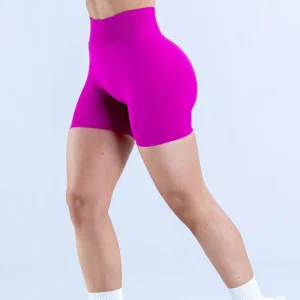 Seamless Fitness Sports Shorts Elasticity High Waist Push Up Leggings Gym Running Yoga Shorts Breathable Women’s Cycling Short