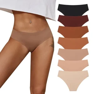 Seamless Slimming Invisible Women’s T-pants Plus Size Ice Silk Breathable Quick-dry Underwear