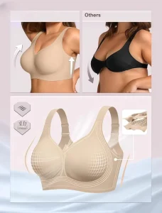 Sexy Lady Wire Free Support Plus Size Jelly Bra Soft Comfort Elastic Women’s Lingerie Quick Dry Breath Seamless Bra