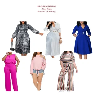 Shopify Agent Dropshipping Plus Size Women’s Clothing Purchasing Lady Dress China Suppliers Fulfillment Dropshipping Service