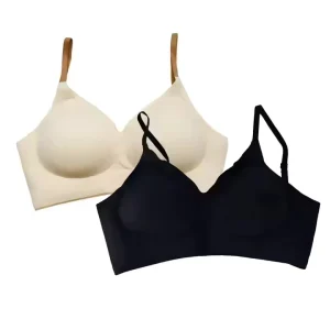 Skin Friendly Breathable Comfortable Thin Underwear Seamless Push Up Anti Sagging Womens Sports Bra for Everyday