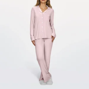 Skin Friendly Womens Loungewear Lenzing Modal Lounge Sleep Set Soft Pajamas Pj Set for Ladies