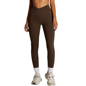 Slim Fit Running Legging Gym Activewear Women’s V Shape Waist Yoga Pants Soft Lightweight Fitness Leggings Yoga Sport Pants