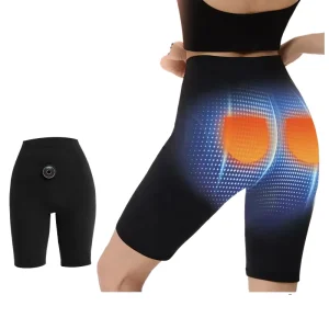 Slim Lightweight Thermal Skin Friendly Yoga Pants Fit Electric Micro Current Massage Belt Daily Wear Warm Layered Body Use