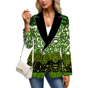 Small Batch Production Hawaiian Tropical Style Design Custom Breathable All-match Fashion Trendy Casual Women’s Casual Suit