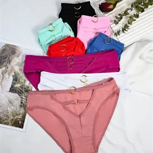 Soft Breathable Comfortable Cotton Ladies Panties Female Underwear