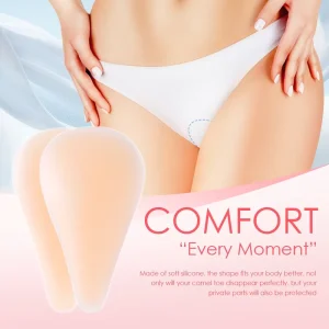 Soft Breathable Silicone Camel Toe Cover for Women’s Swimwear and Yoga Pants
